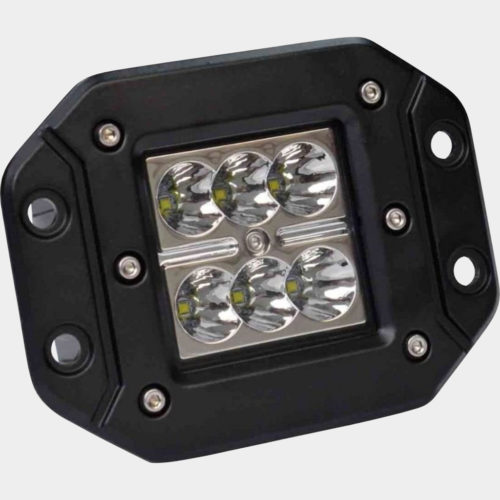 Farol Milha LED CREE 24W Spot Lentes 3D Embutir