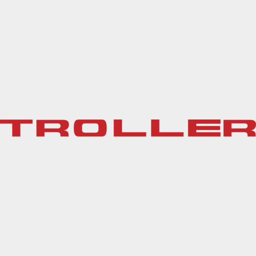 Adesivo Logo Grade Vermelho Troller T4 2015