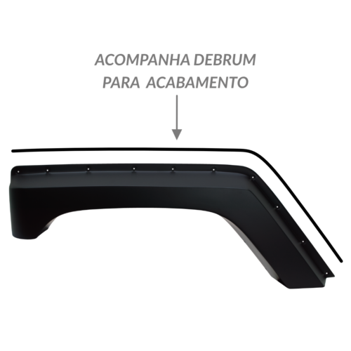 ALARGADOR PARALAMA TRASEIRO TROLLER T4 2015 EM DIANTE LD RTM